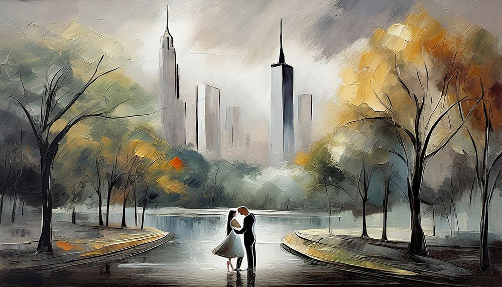 Central Embrace art print by Ronald Bolokofsky for $57.95 CAD