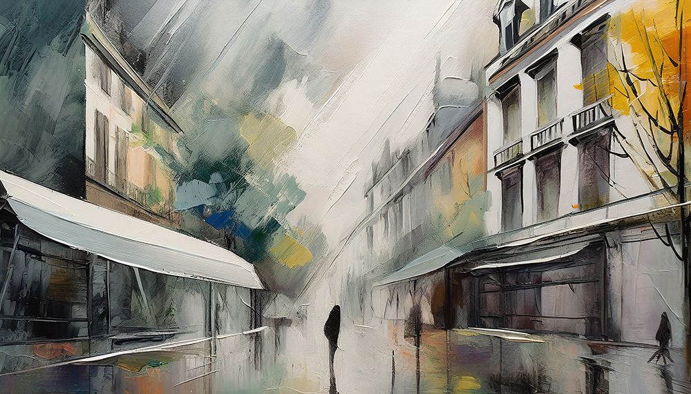 Parisian Drizzle art print by Ronald Bolokofsky for $57.95 CAD