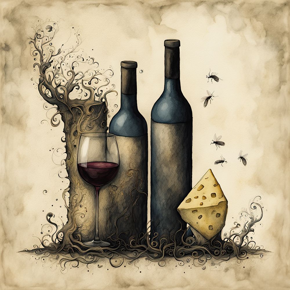 A Toast To Nature art print by Ronald Bolokofsky for $57.95 CAD