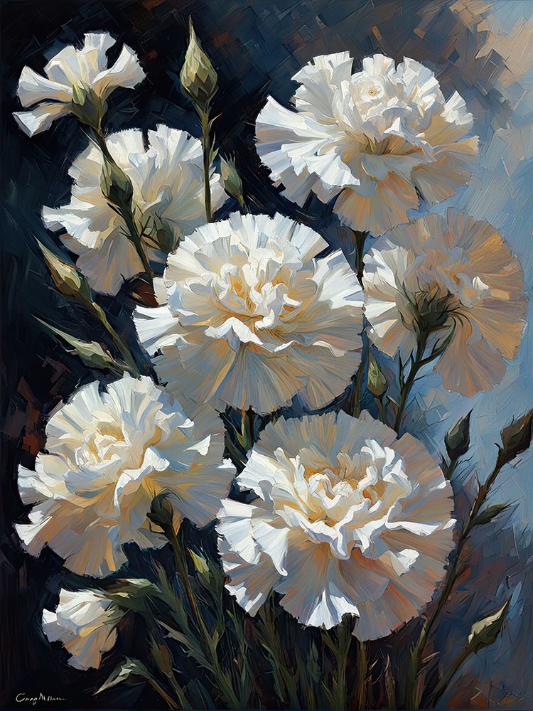 White Petals art print by Ronald Bolokofsky for $57.95 CAD