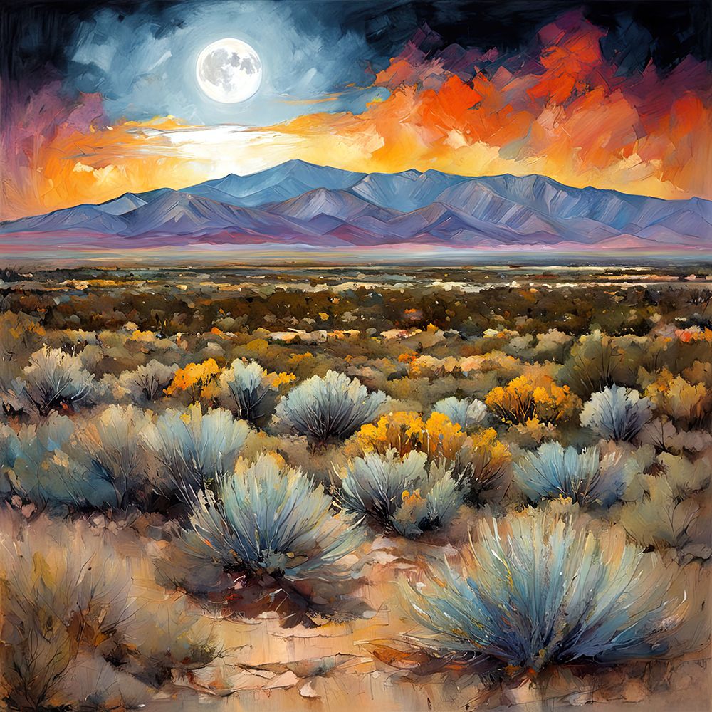 Wild Desert Meadow art print by Ronald Bolokofsky for $57.95 CAD