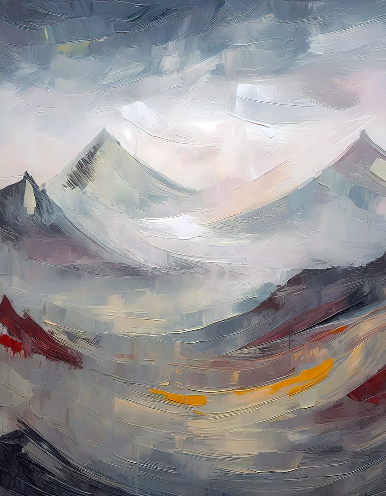 Cloudy Mountain Dreams art print by Ronald Bolokofsky for $57.95 CAD