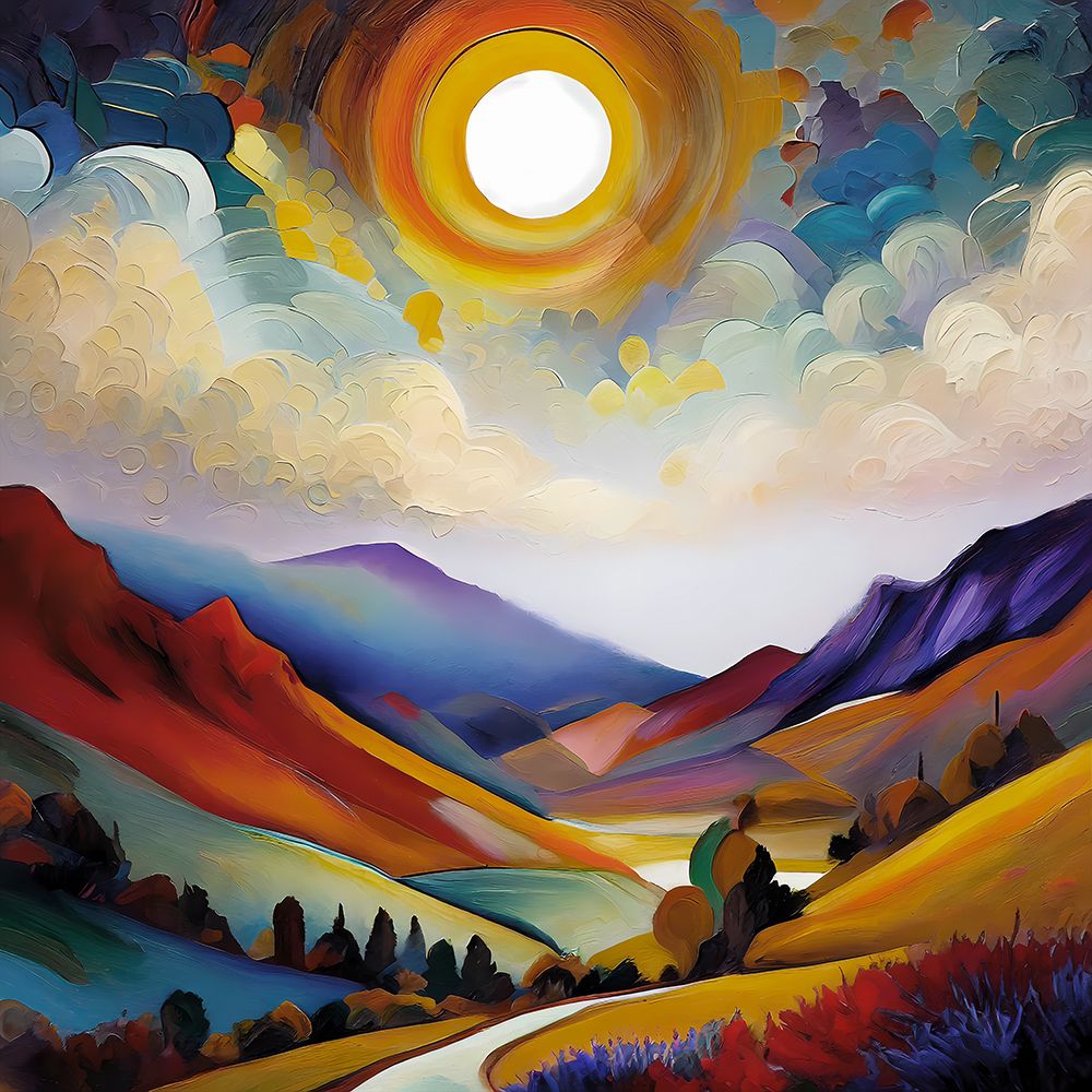 Cloudy Sunrise art print by Ronald Bolokofsky for $57.95 CAD