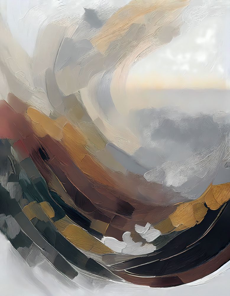 Colorful Waves art print by Ronald Bolokofsky for $57.95 CAD