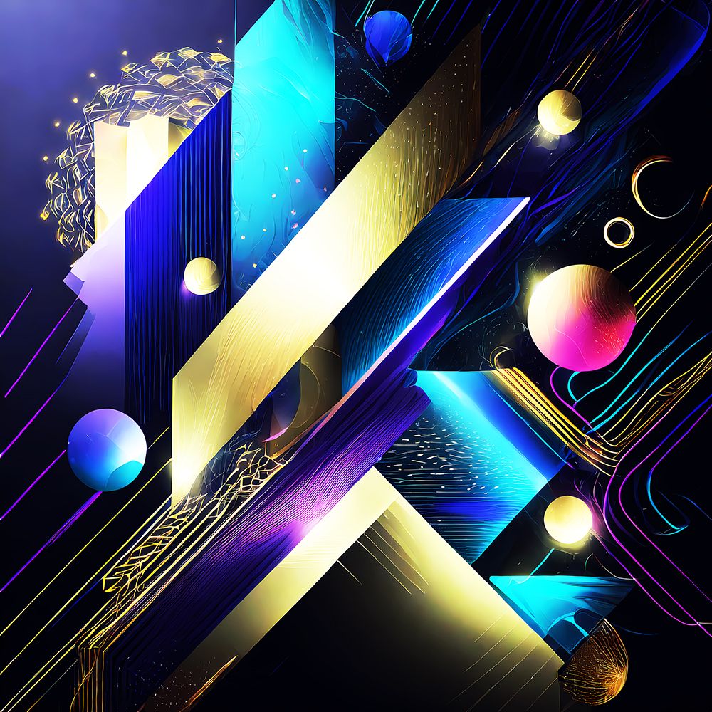 Cosmic Constellation art print by Ronald Bolokofsky for $57.95 CAD