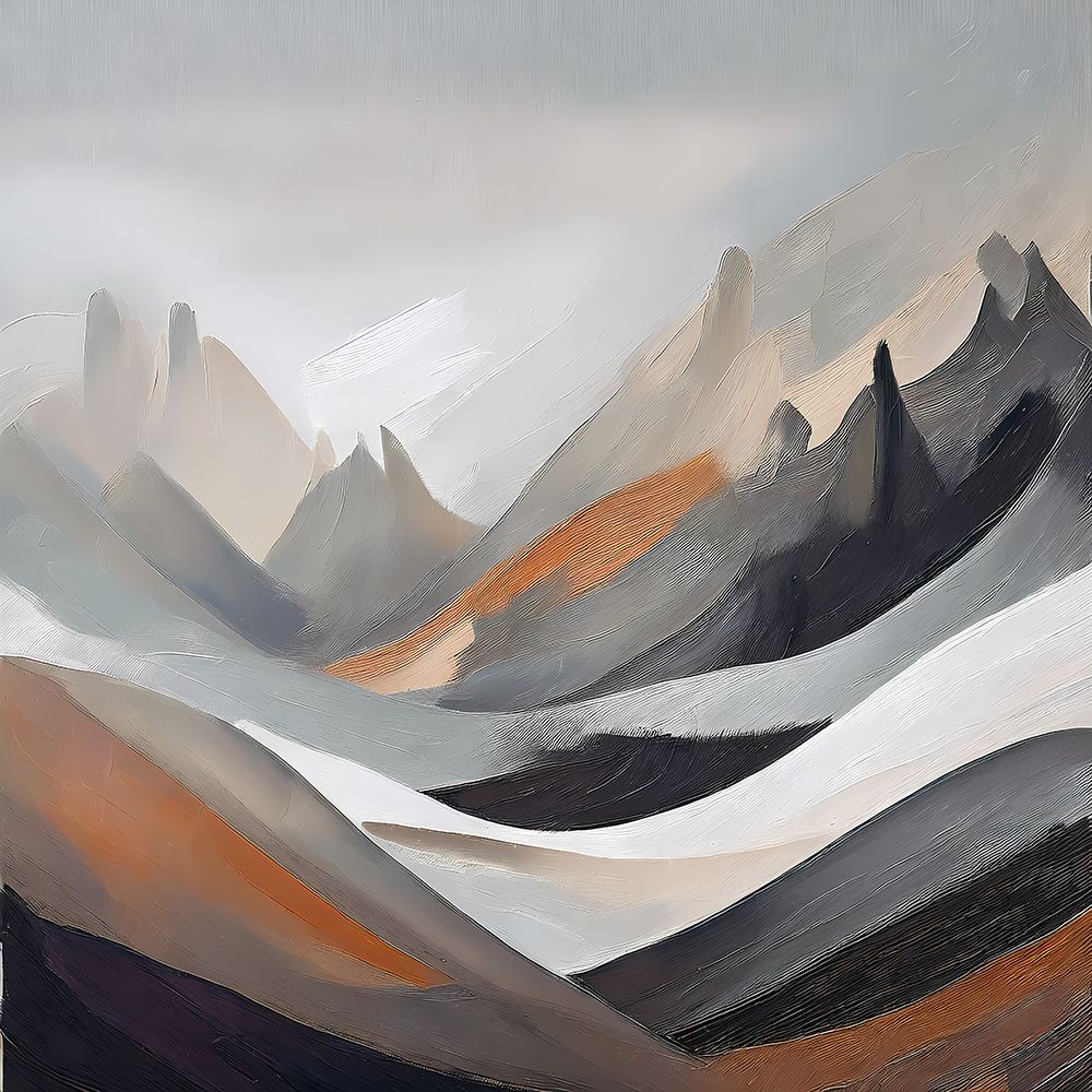 Mountain Ridge art print by Ronald Bolokofsky for $57.95 CAD