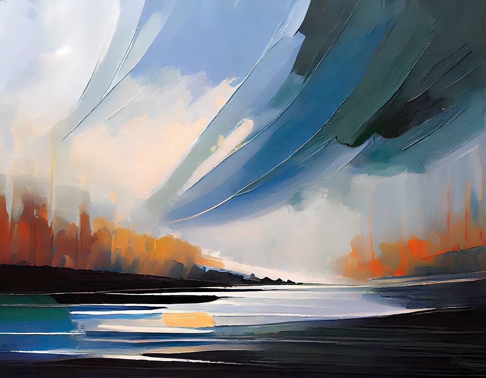 Oceanic Serenade art print by Ronald Bolokofsky for $57.95 CAD