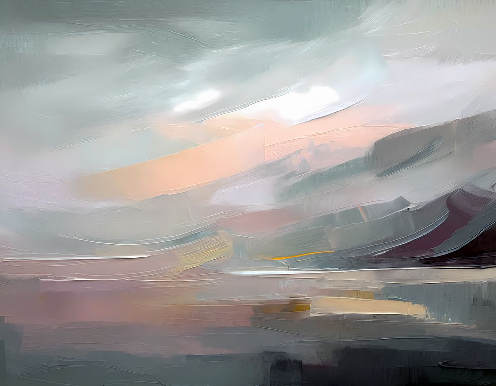 Pastel Clouds art print by Ronald Bolokofsky for $57.95 CAD
