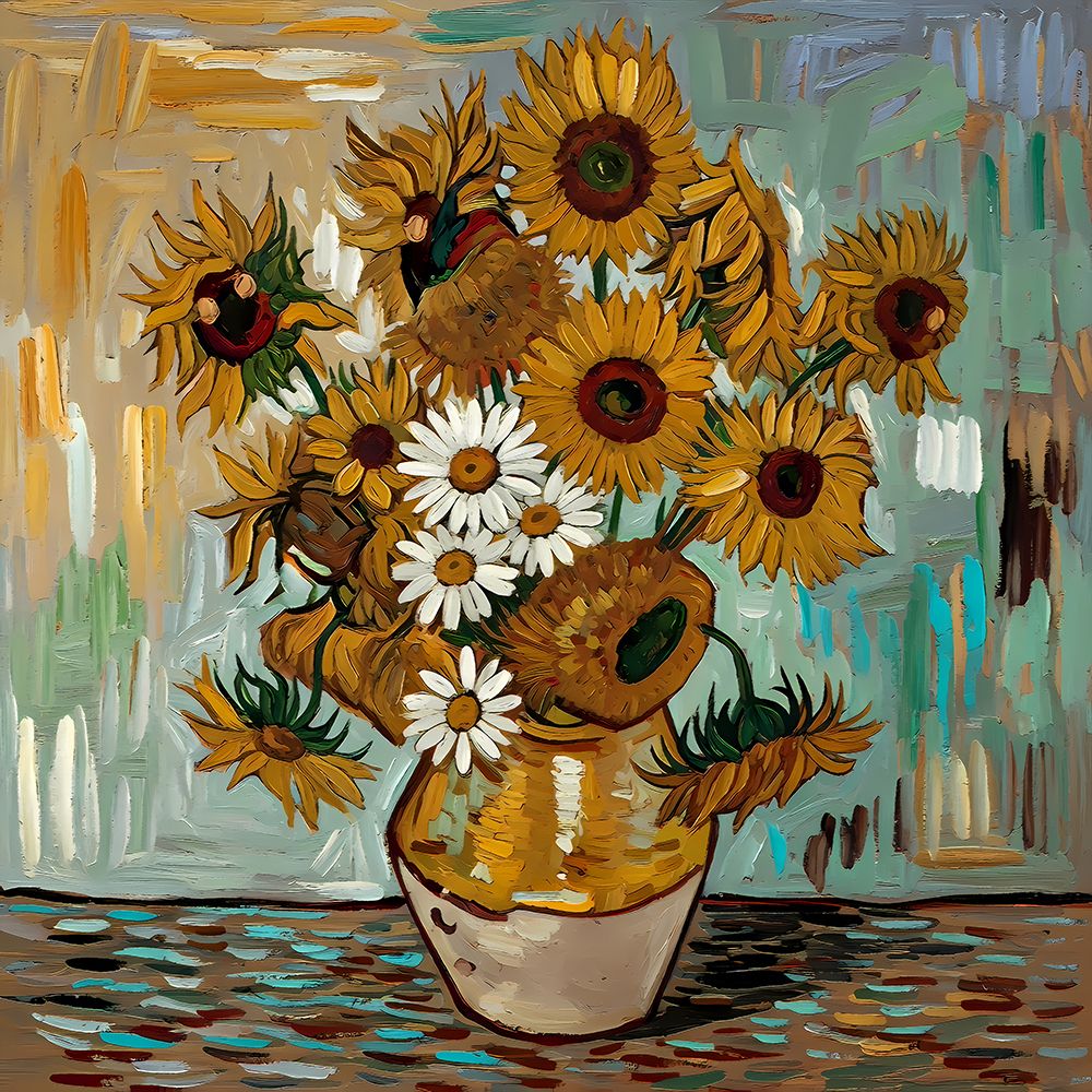 Sunflower Melody II art print by Ronald Bolokofsky for $57.95 CAD