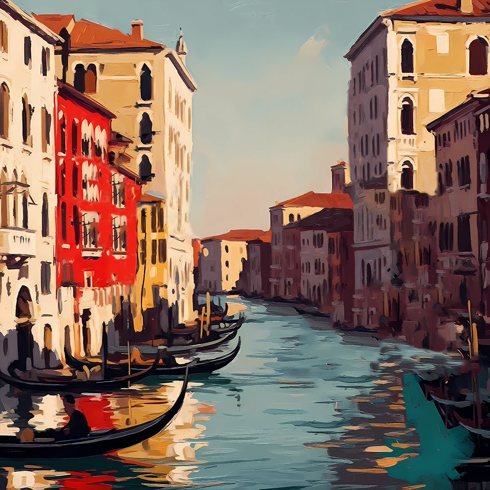 Sunlit Facades art print by Ronald Bolokofsky for $57.95 CAD