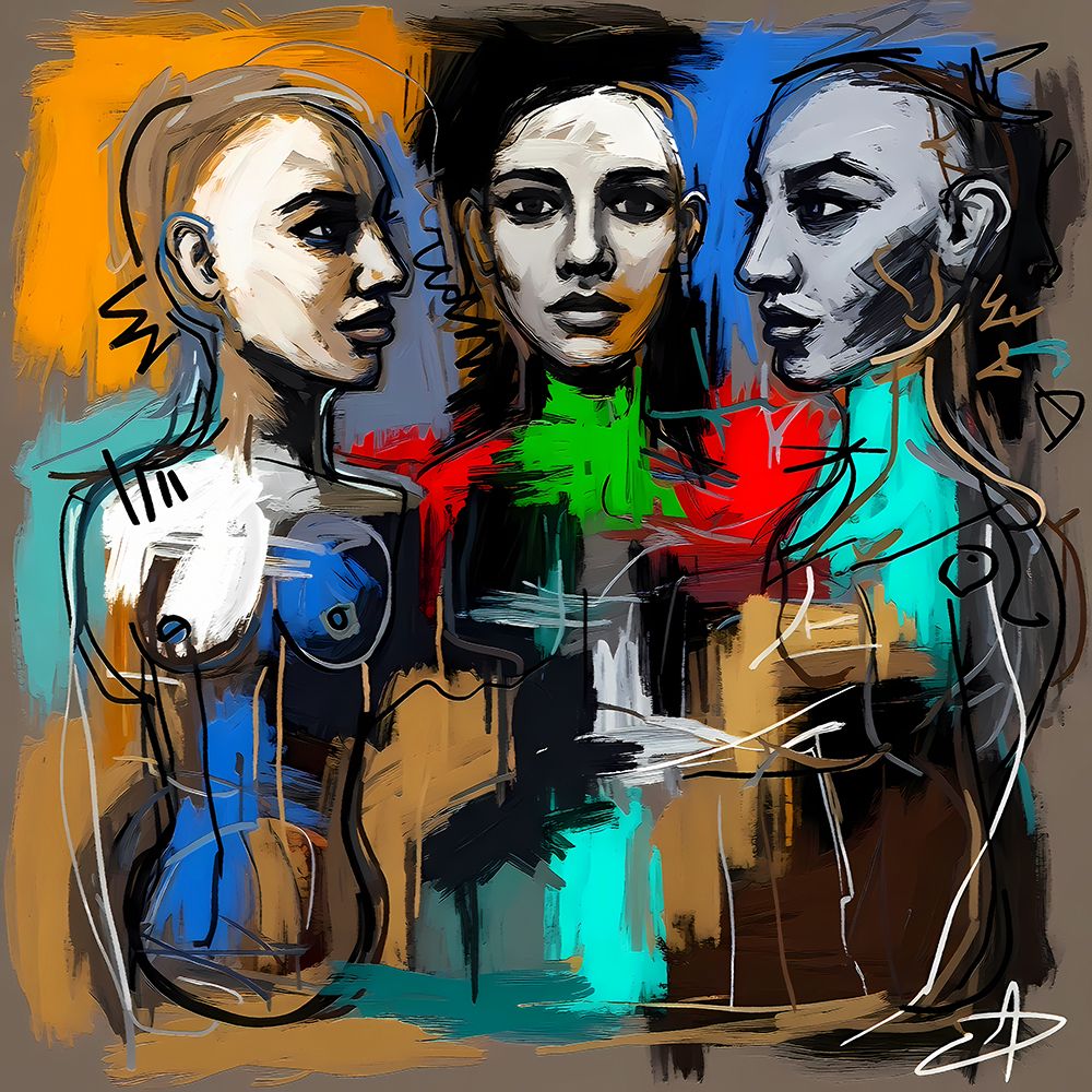 The Human Connection art print by Ronald Bolokofsky for $57.95 CAD