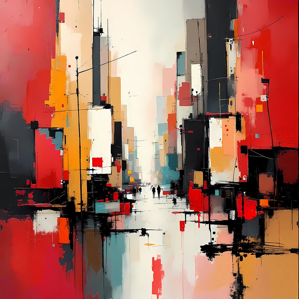 Urban Strata art print by Ronald Bolokofsky for $57.95 CAD