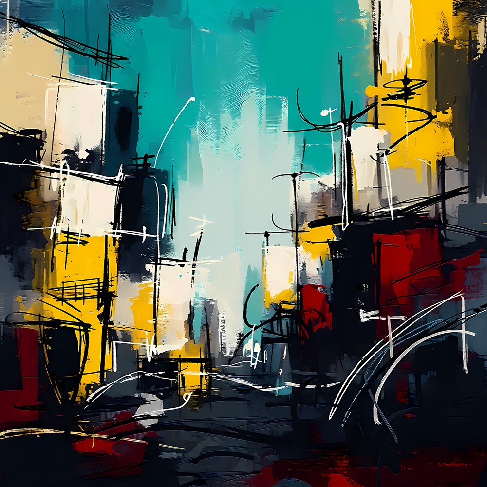 Urban Voltage II art print by Ronald Bolokofsky for $57.95 CAD