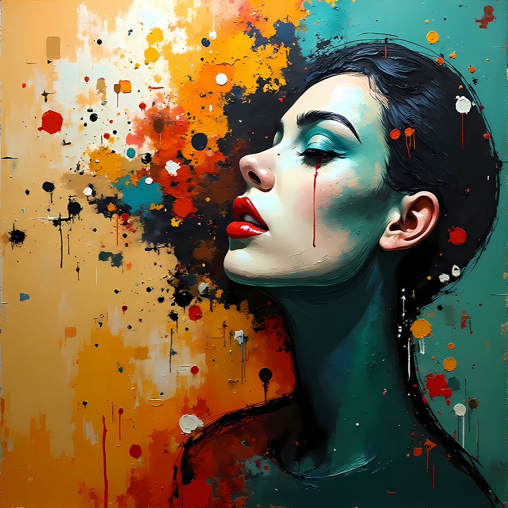 Weeping Muse art print by Ronald Bolokofsky for $57.95 CAD