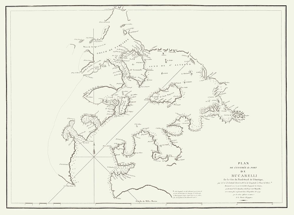 Bucarelli Bay Alaska - LImprimeire 1797 art print by L Imprimeire for $57.95 CAD