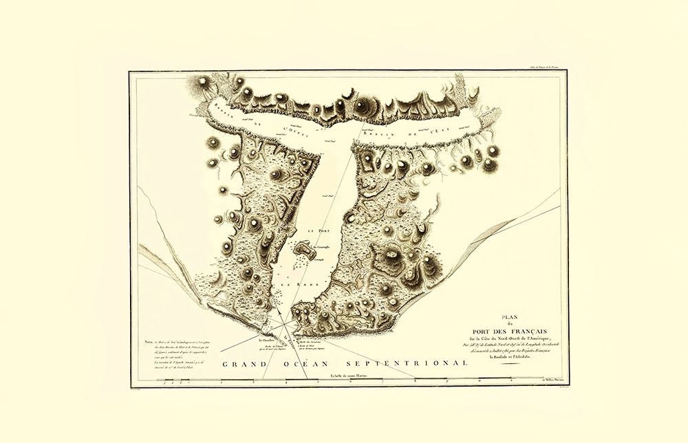 Lituya Bay - Depot De La Marine 1797 art print by Depot De La Marine for $57.95 CAD