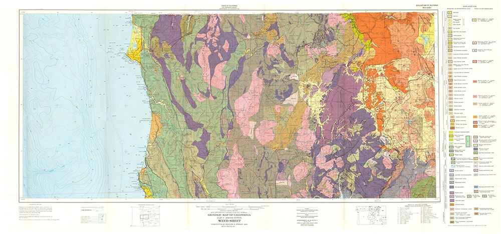 Weed Sheet California Mines - Strand 1957 art print by Strand for $57.95 CAD