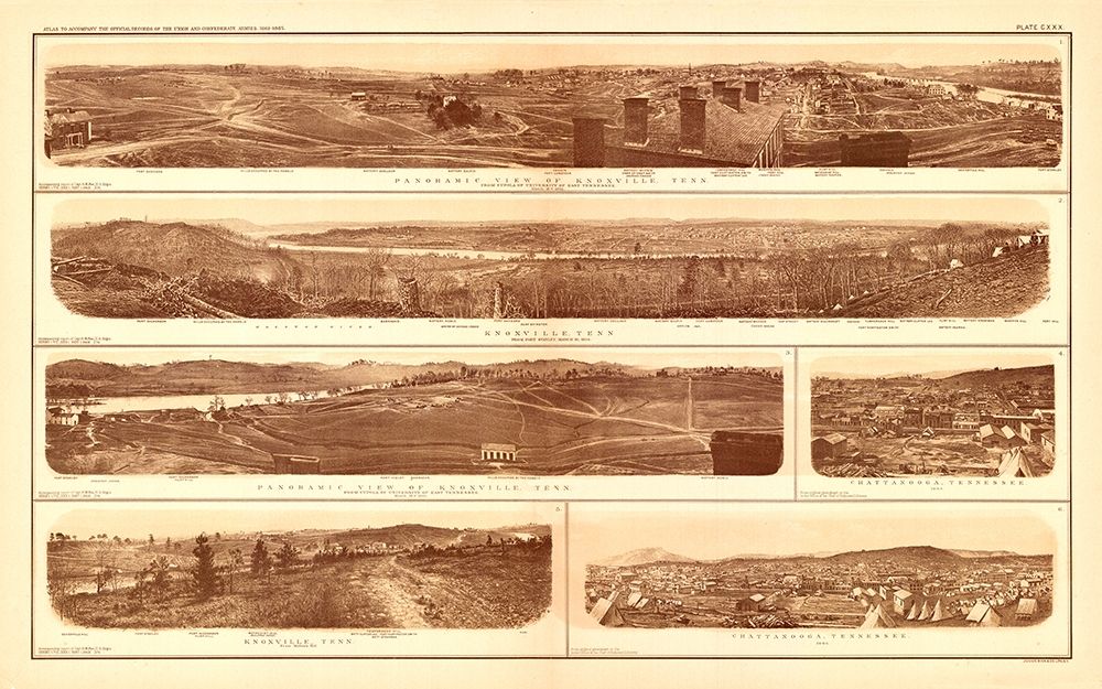 Knoxville Tennessee - Lamont 1894 art print by Lamont for $57.95 CAD