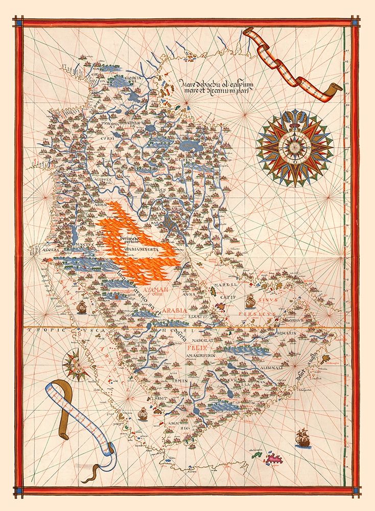 Arabia - Martines 1587  art print by Martines for $57.95 CAD