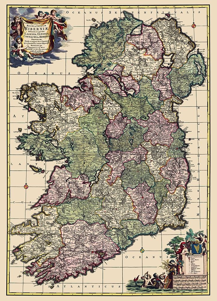 Ireland - Schenk 1710 art print by Schenk for $57.95 CAD