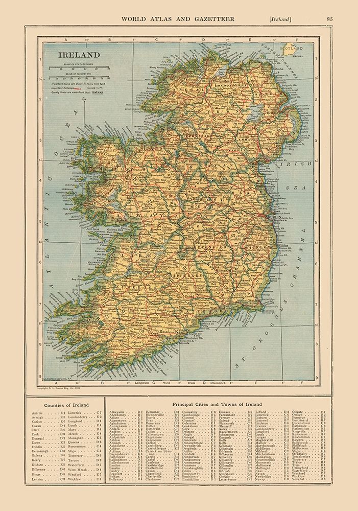 Ireland - Reynold 1921 art print by Reynold for $57.95 CAD