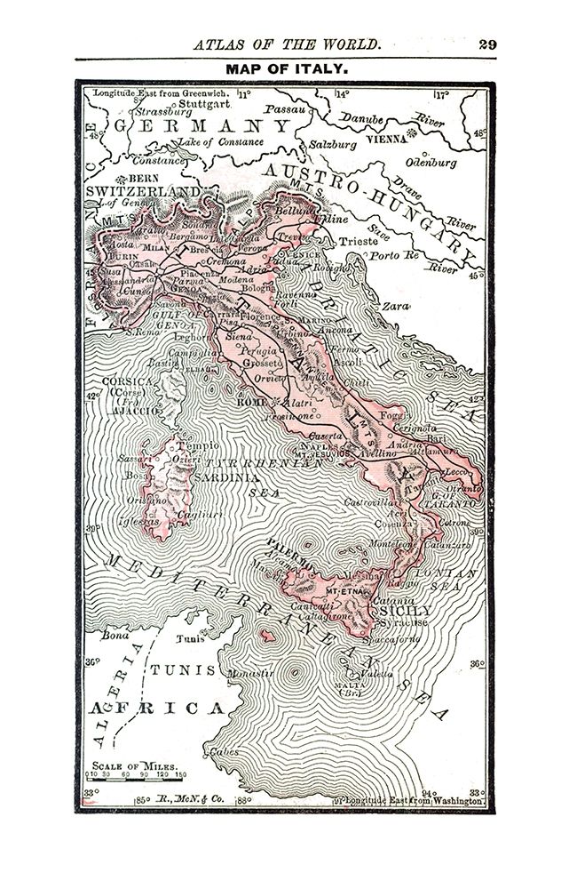Italy - Alden 1886 art print by Alden for $57.95 CAD