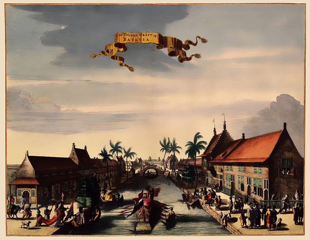 Jakarta Indonesia Picture Asia - Nieuhoff 1682 art print by Nieuhoff for $57.95 CAD