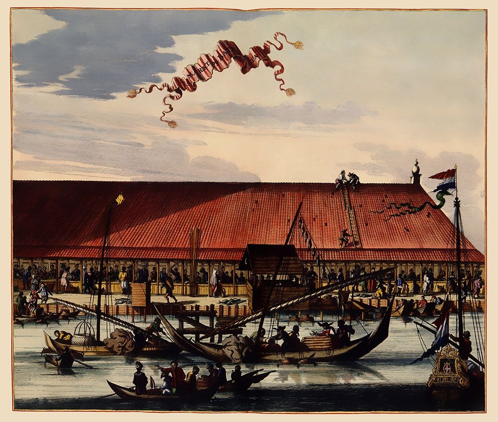 Jakarta Fish Market Indonesia Picture Asia art print by Nieuhoff for $57.95 CAD