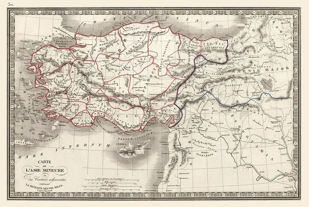 Asia Minor Turkey - Monin 1839 art print by Monin for $57.95 CAD