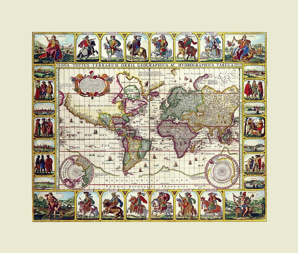 World - Piscator art print by Piscator for $57.95 CAD