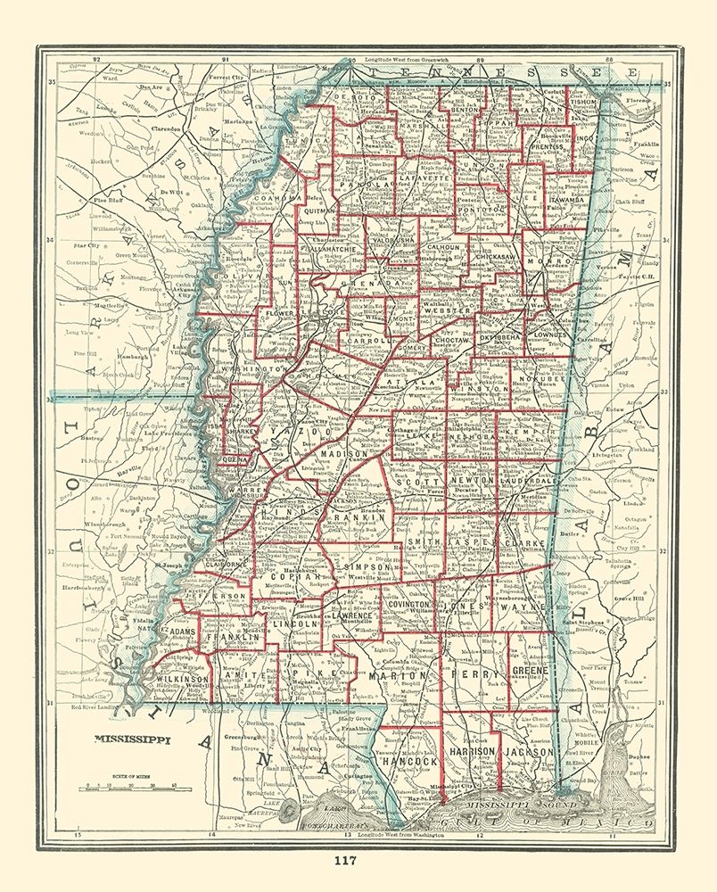 Mississippi - Rathbun 1893 art print by Rathbun for $57.95 CAD