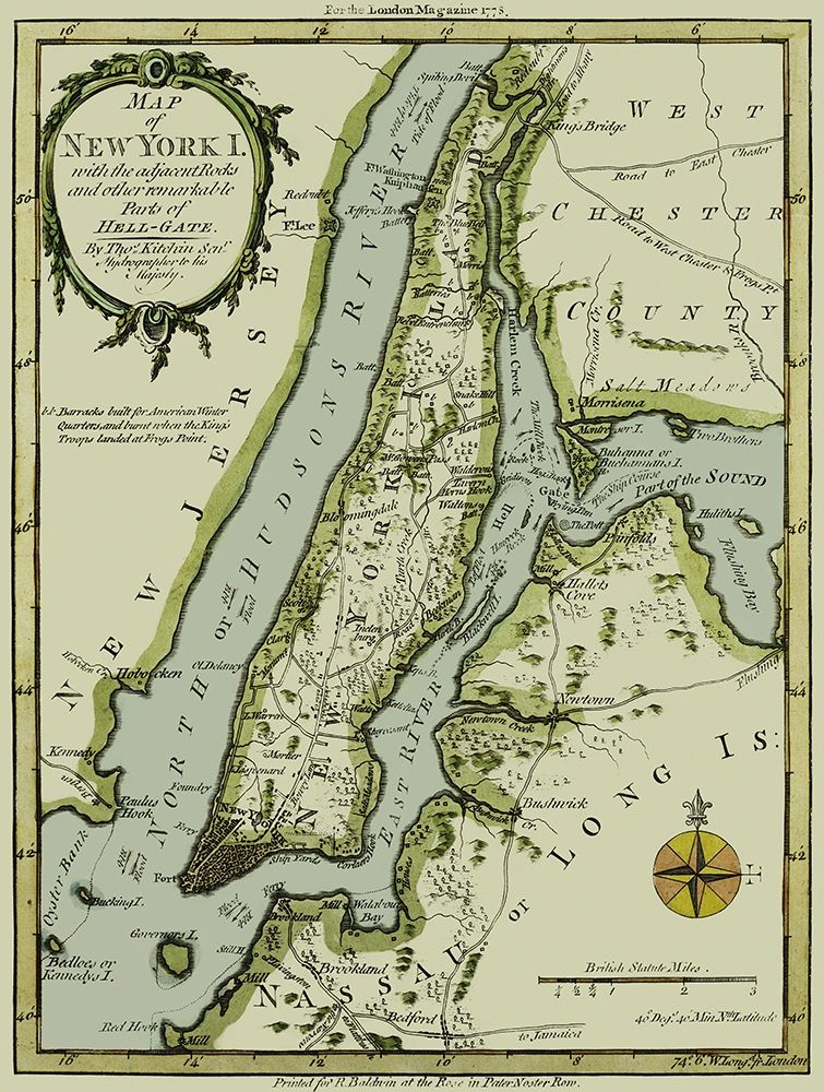 New York New York - Kitchin 1778 art print by Kitchin for $57.95 CAD