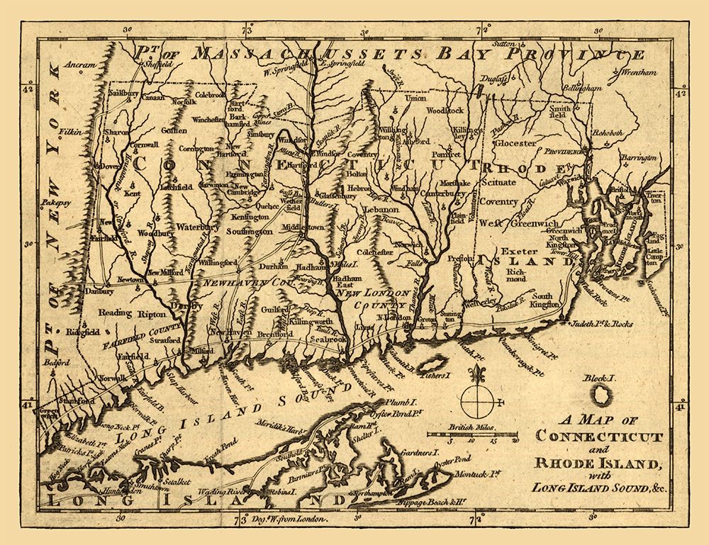 Rhode Island -1776 art print by Unknown for $57.95 CAD