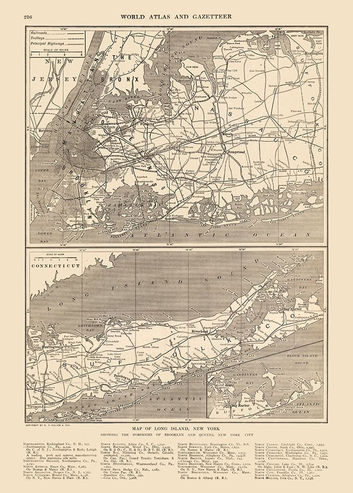 Long Island - New York - Reynold 1921 art print by Reynold for $57.95 CAD