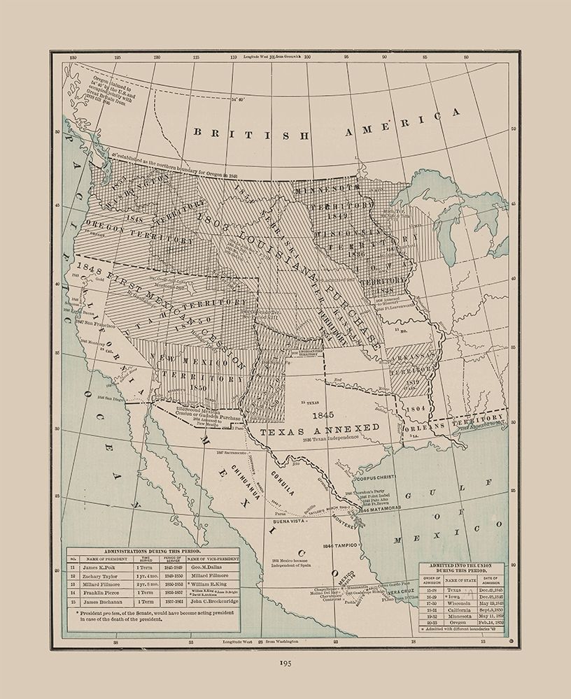 Western Territories - Cram 1892 art print by Cram for $57.95 CAD