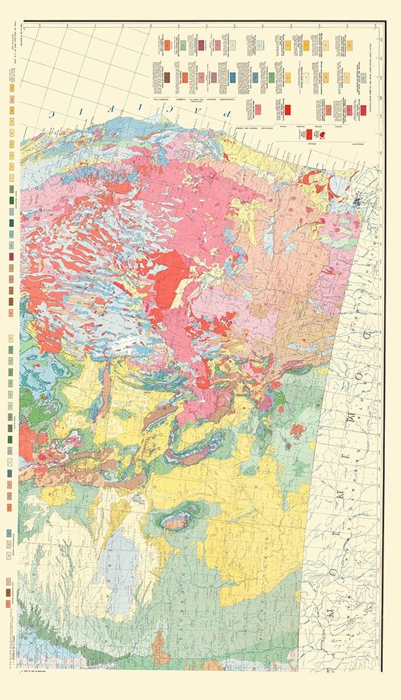 Northwest United States - USGS 1932 art print by USGS for $57.95 CAD