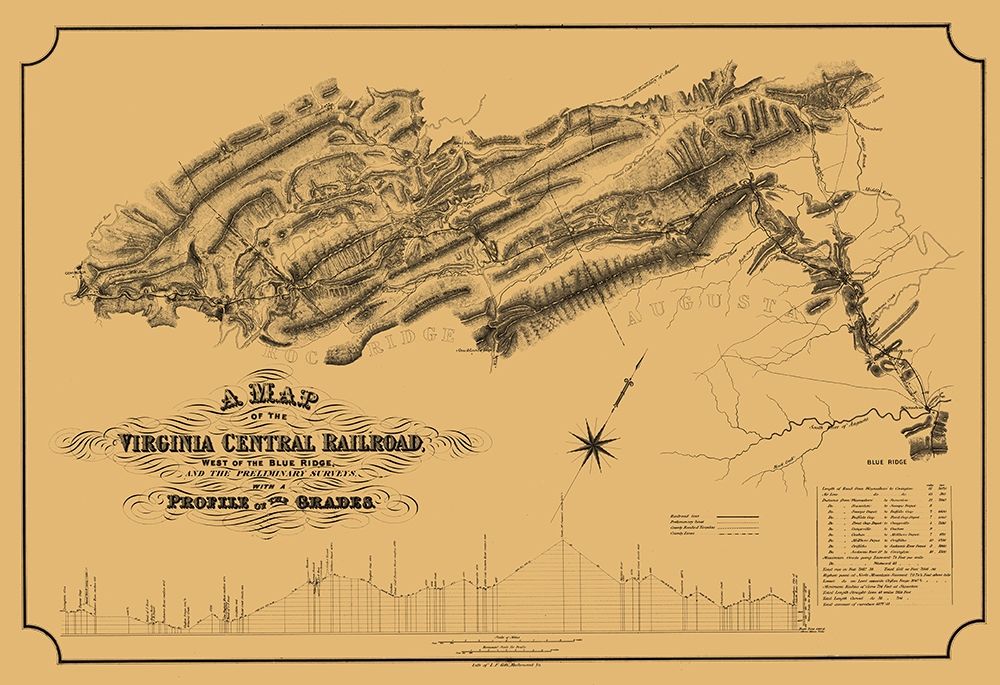 Central Railroad Virginia - Gillt 1860 art print by Gillt for $57.95 CAD