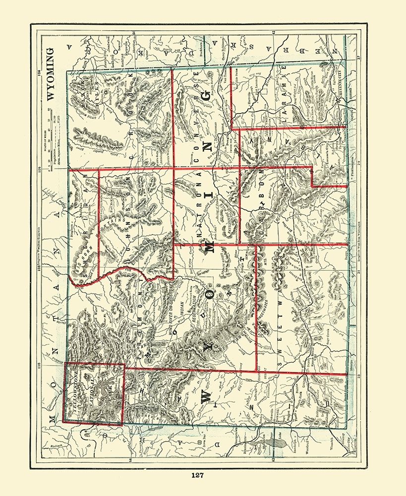 Wyoming - Rathbun 1893 art print by Rathbun for $57.95 CAD