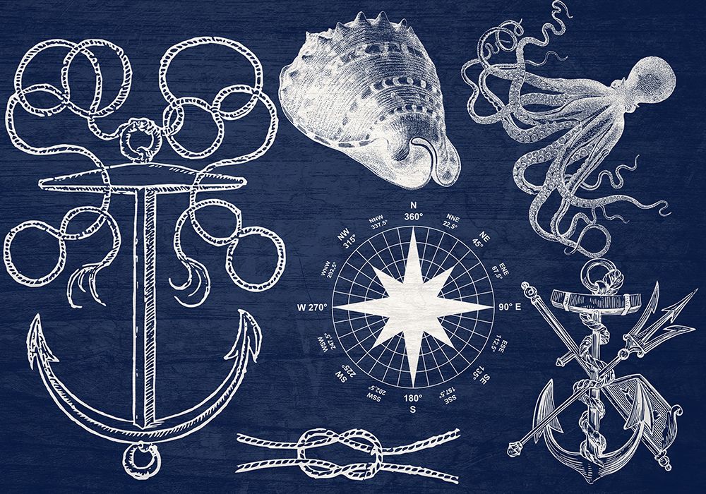 Nautical Things art print by Jamie Phillip for $57.95 CAD