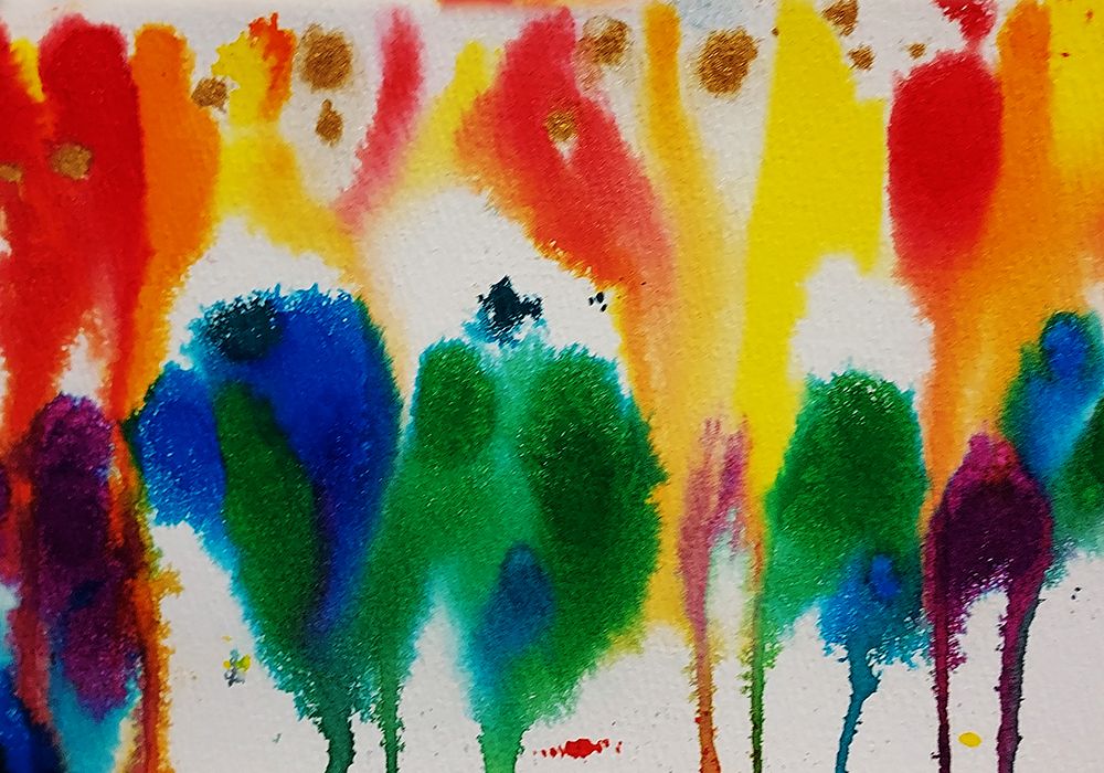 Painted Canvas 1 art print by Jamie Phillip for $57.95 CAD