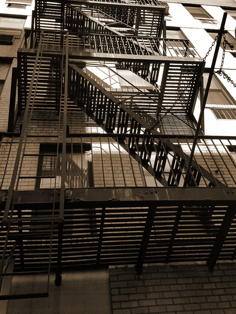 Fire Escape New Your art print by Jamie Phillip for $57.95 CAD