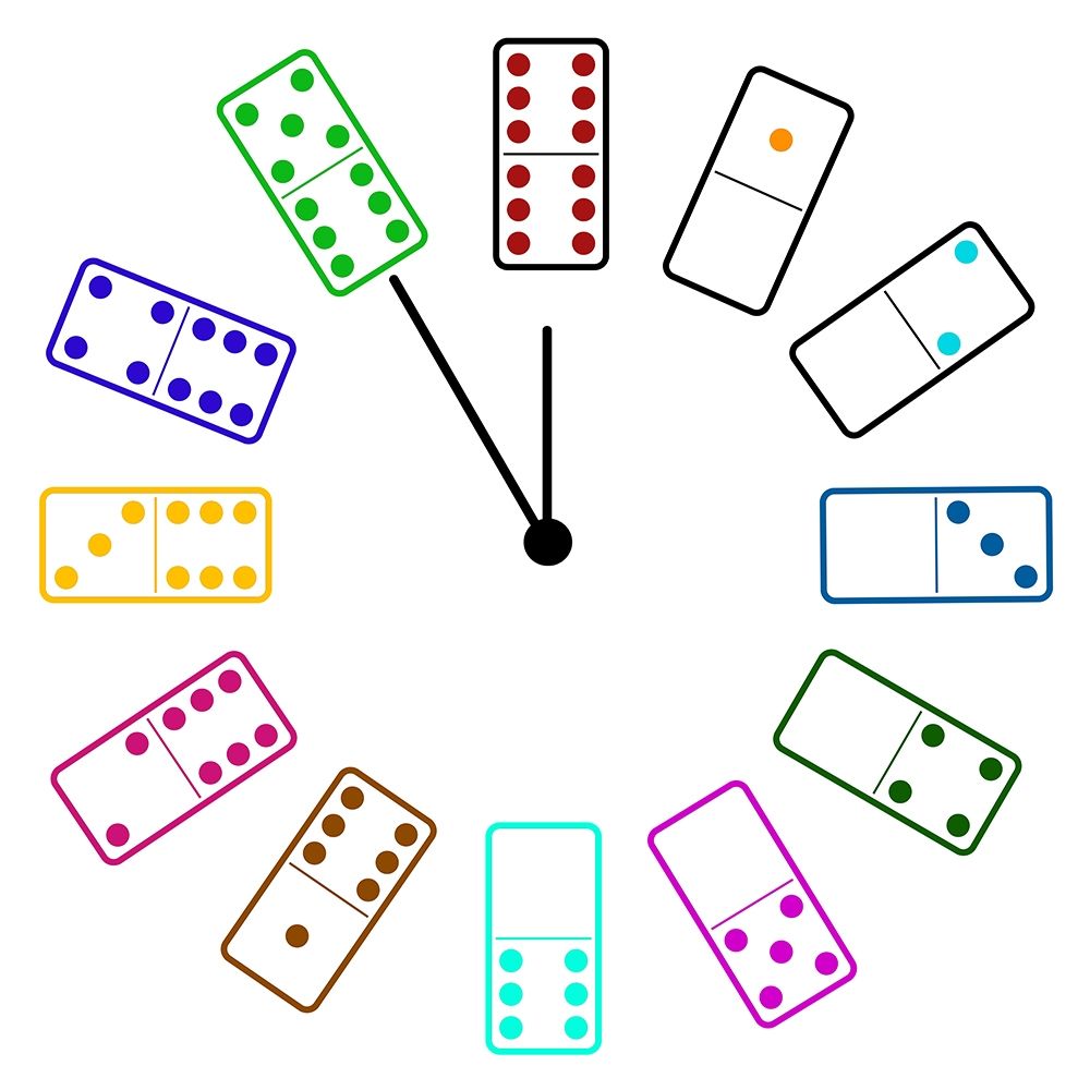 Dominos 2 art print by Jamie Phillip for $57.95 CAD