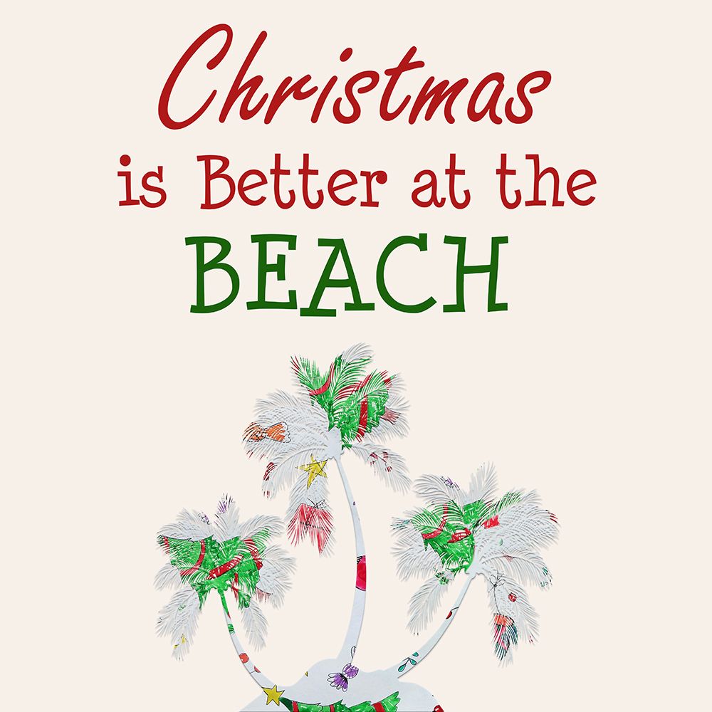 Beach Christmas art print by Jamie Phillip for $57.95 CAD