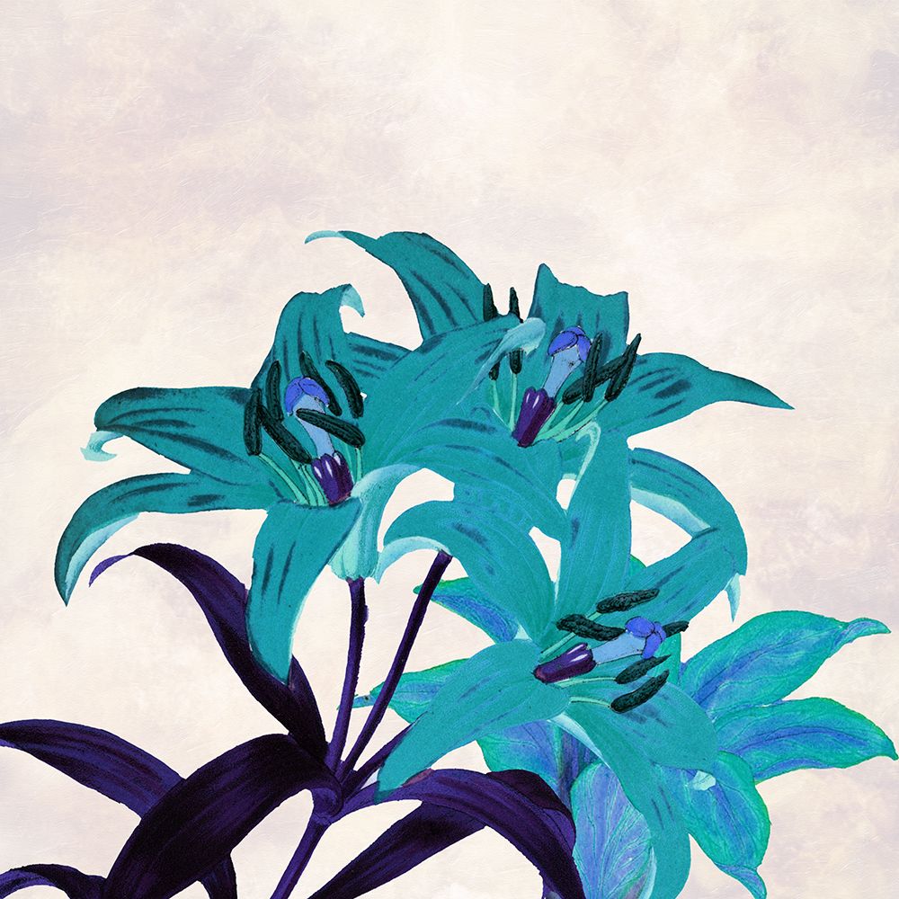 Simply Aqua Bloom art print by Jamie Phillip for $57.95 CAD