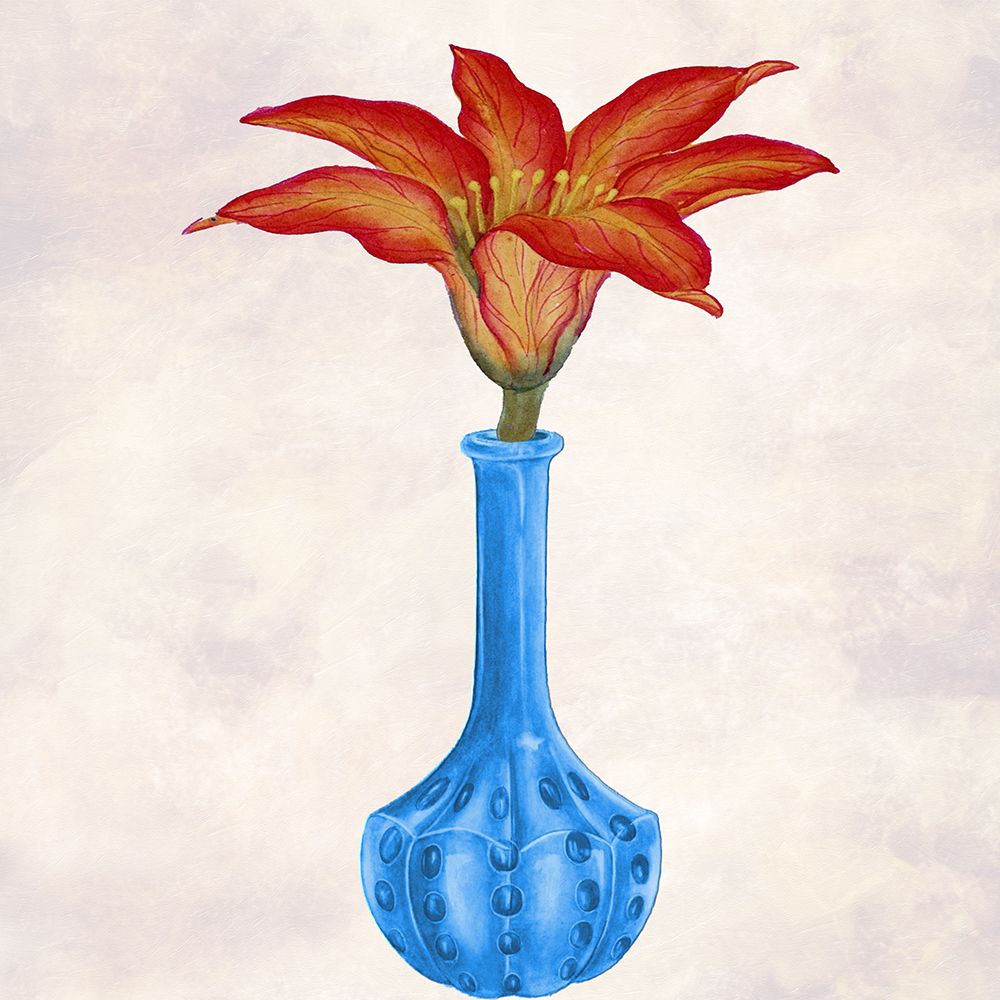Simply Aqua Bloom 3 art print by Jamie Phillip for $57.95 CAD