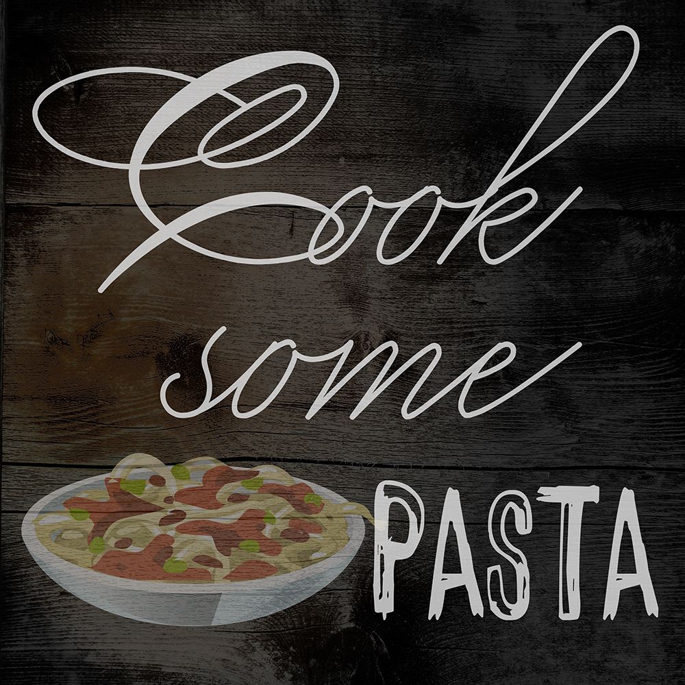 Cook Pasta art print by Jamie Phillip for $57.95 CAD