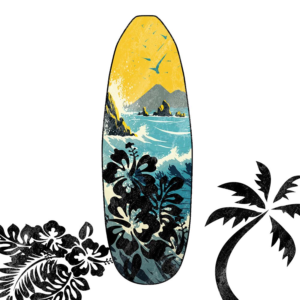 Surf art print by Jamie Phillip for $57.95 CAD