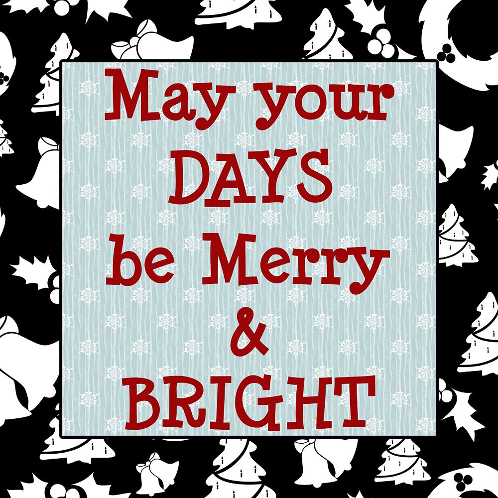 Merry And Bright art print by Jamie Phillip for $57.95 CAD