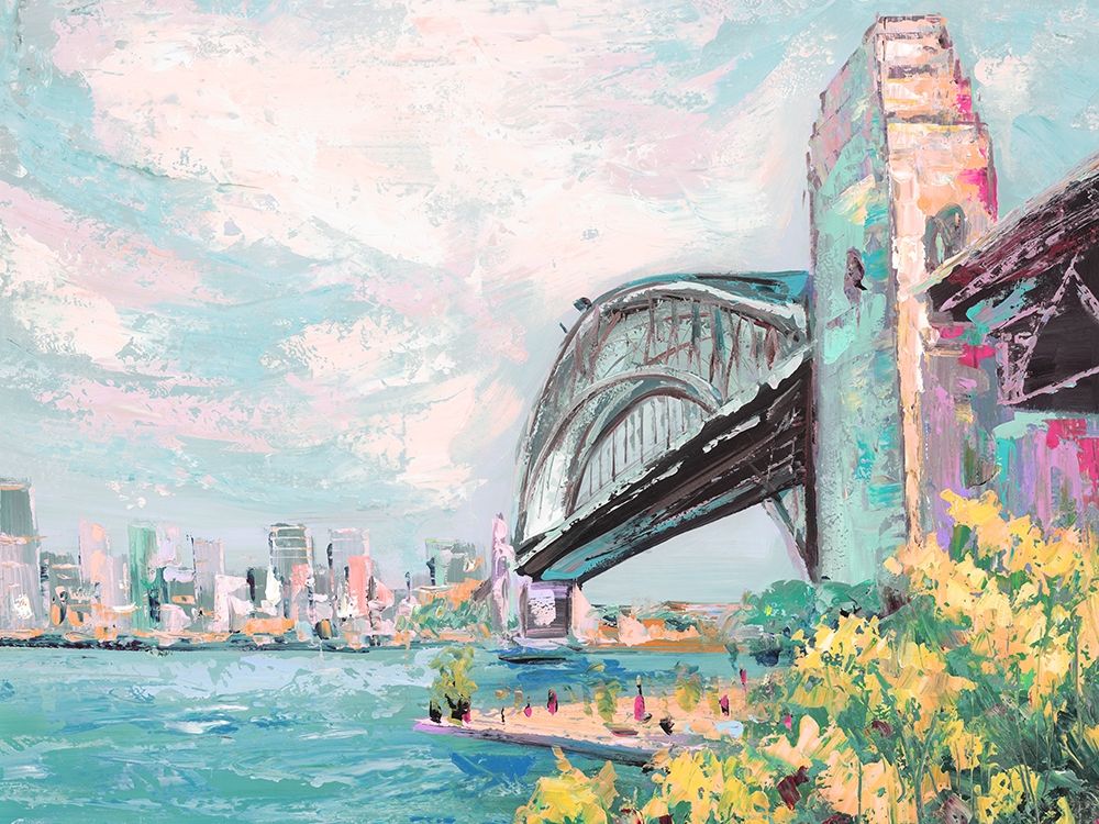 Harbour Bridge art print by Urban Road for $57.95 CAD