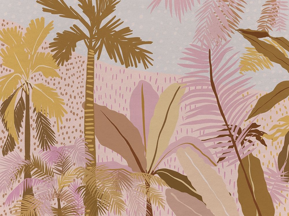 Pink Palms art print by Urban Road for $57.95 CAD